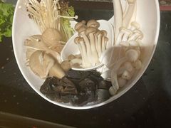 菌类拼盘-洪氏嗨捞·广东猪肚鸡·椰子鸡火锅(西咸万象城店)