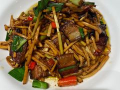 青城山老腊味炒竹笋丝-鸡毛店·川菜(文殊院店)