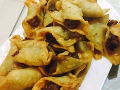 炸疙瘩角-华盛园卷子王农家菜水库鱼