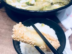 炸鲜奶-好人民间小吃·番茄鱼酸菜鱼(木渎悠方店)