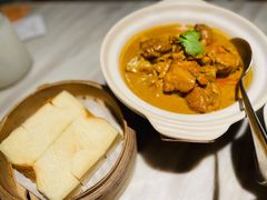 马来咖喱鸡配面包-金椰壳· 大厨新加坡菜(壹方城店)