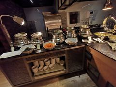 自助调料区-OPEN開全日自助餐厅·牛肉火锅·海鲜(佛山希尔顿酒店)