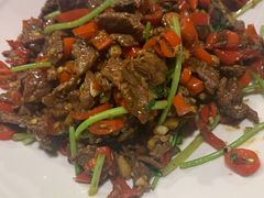 小炒黄牛肉-湘里乡亲甲王二老店