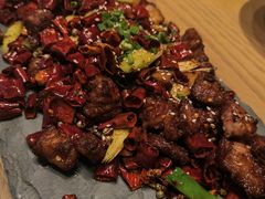 歌乐山辣子雪花牛肉-莲·中餐厅(成都首座万豪酒店)