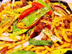 黑椒牛柳乌冬面-烛影拾光观景餐厅·创意菜·摄影·小提琴(大唐不夜城店)