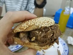 烧饼夹肉-清真·鸦儿李记·小馆(后海店)