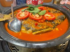 -探鱼·鲜青椒爽麻烤鱼(银泰城店)