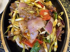 香茅炒牛肉（例）-南沙游艇会·大兵船餐厅