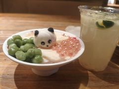 青团爆珠冰豆花-破三川·新川菜(静安大融城店)