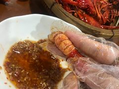 -恋拐子油爆虾·家常菜
