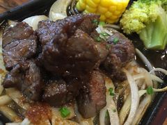 铁板牛肉粒-尺山寸水日料(马桥满天星店)