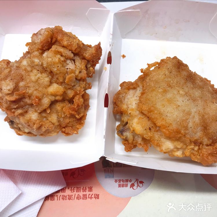 KFC 吮指原味鸡▶️三角及旁肋部位测评🍗🍗