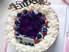 蓝莓奶油蛋糕-漫生活烘焙·无糖蛋糕·动物奶油