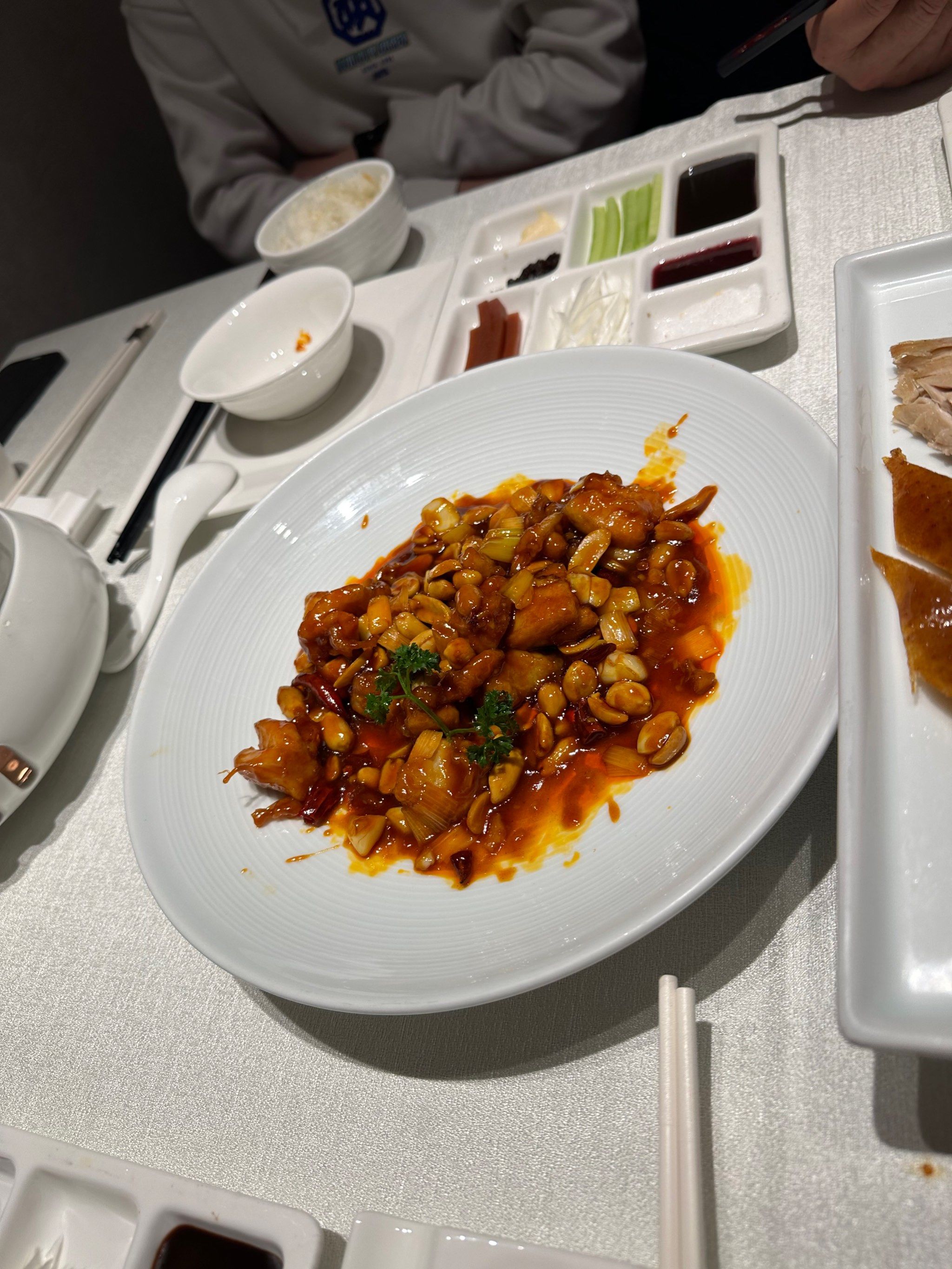 朱辛庄北平楼烤鸭店,服务真好