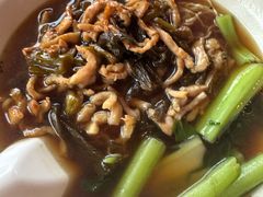 雪菜肉丝面-筷子