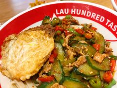 黄瓜炒肉粉-刘百味粉馆(五一华府店)