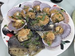 蒜蓉粉丝扇贝-八方海味餐厅