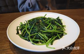 Stir-Fried Sweet Potato Leaves