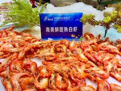 甜虾-锤头鲨毛肚海鲜烤肉自助餐厅(国购广场店)