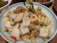 油渣炒大白菜-7017浙菜•建德味(中财店)