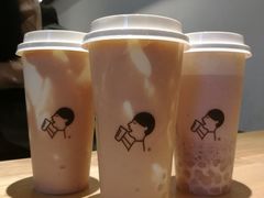芋泥波波茶-喜茶(深圳东门1234店)