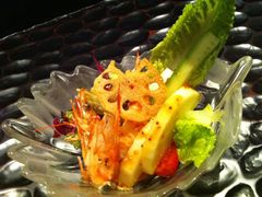 明虾色拉-松涛日本料理