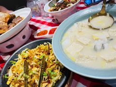 鸡汤小白菜煮榆林豆腐-西贝莜面村(近铁城市广场店)