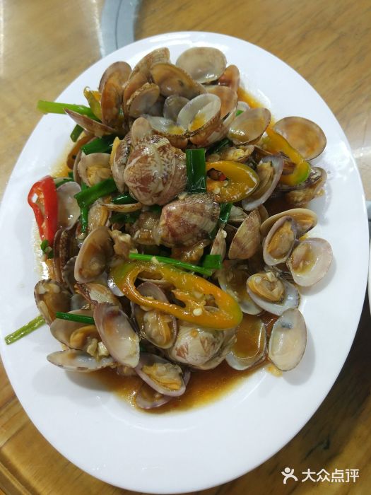 利众海鲜大排档(巽寮总店)葱姜炒花甲图片