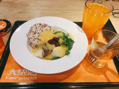 椰菜花汁山药野菜红米饭-大快活(丽丰店)