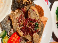 香煎武昌鱼-肥肥虾庄·金牌油焖大虾(杨园滨江时代walk店)