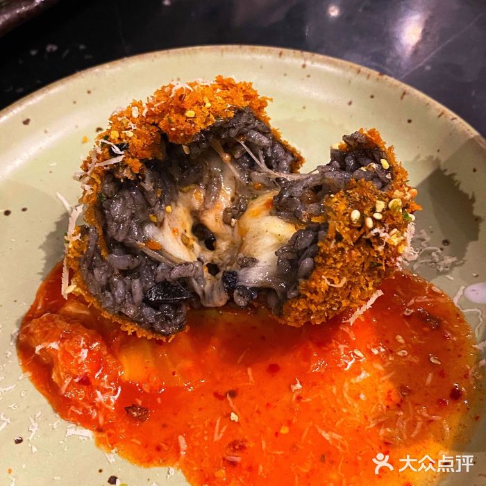 KCOOKING概念韩餐(世茂52+店)墨鱼芝士饭团图片