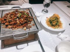 巧拌豆苗-四季民福烤鸭店(王府井灯市口店)