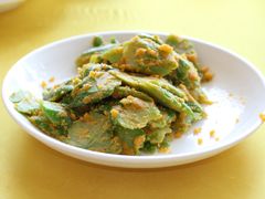 咸蛋黄炒凉瓜-伙工殿餐厅(吉大店)