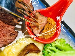 原汁低温炖IBP红标牛小排配时令蔬菜-K·Kitchen KK牛扒厨房(江南西店)