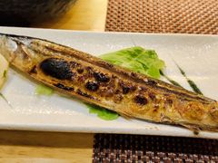 烤秋刀鱼-樱の千渡日式料理·铁板烧•烧鸟(金盛田广场店)