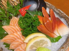 三文鱼刺身-鳗鱼家·深夜食堂(军博店)