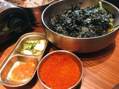铁板蟹子炒饭-春熙台韩国料理·章鱼肥牛(西丽店)
