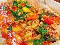 新品纸包鱼-庆峰龙虾烧烤(合肥一店)