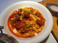 毛蟹炒手打年糕-八分饱·西津会(西津渡店)