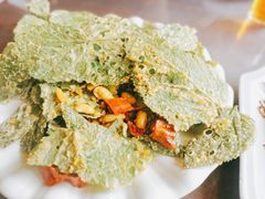 炸桑叶-何炜小炒