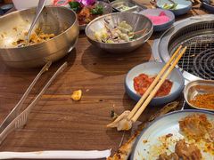 -明洞阿姨·韩式酱蟹烤肉·创意料理(三元桥店)