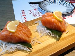 厚厚的三文鱼刺身（9002）-诚·鳗屋(星摩尔店)