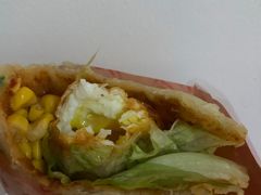 -小红车炸蛋葱油饼