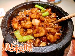 石锅杭椒牛蛙-桂满陇-十里风荷(合生汇店)