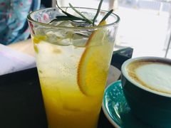 橙子气泡茶-漫咖啡(武汉天地店)