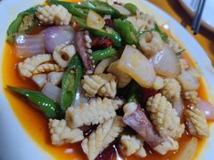 尖椒鱿鱼-温州一家人美食(西木头市店)