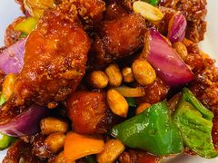 椒香虾仁爆鸡球-陈傻子餐厅(世纪都会店)