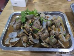 炒花蛤-老虎滩大连海鲜烧烤(建邺云锦路总店)