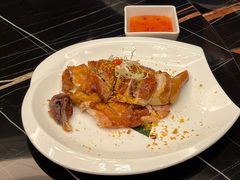 明炉吊烧脆皮鸡-汕头龙光喜来登酒店-采悦轩中餐厅