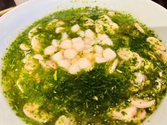 荠菜蘑菇烩元贝-三凤酒家·百年无锡菜(清扬茂业店)